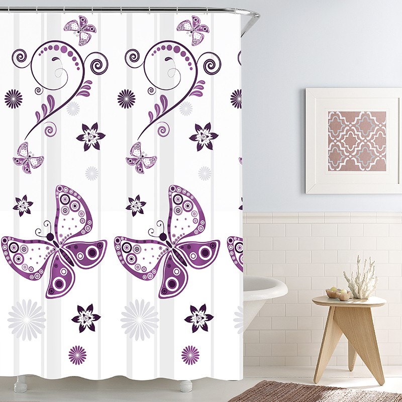 PEVA Printed Shower Curtain